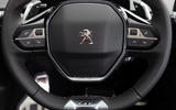 Peugeot 508 2018 review steering wheel