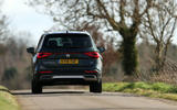 Seat Tarraco 2019 UK first drive review - cornering rear