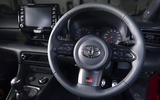 Toyota GR Yaris 2020 UK first drive review - steering wheel