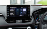 11 Toyota RAV4 PHEV 2021 UK first drive review infotainment
