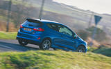11 Turbo Technics Fiesta ST 285 2022 UK first drive review cornering rear