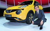 Shiro Nakamura with the Nissan Juke