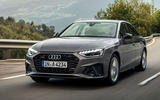 Audi A4 2019 first drive review - on the road front