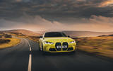 12 BMW M4 2021 UK first drive review on road front