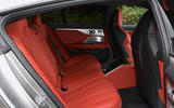 BMW M8 Gran Coupe 2020 UK first drive review - rear seats