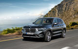 12 BMW X3 2021 first drive review on road front