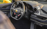 Ferrari F8 Tributo Spider 2020 UK first drive review - dashboard