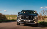 12 Hyundai Santa Fe PHEV 2021 UK FD on road nose