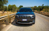 Jeep Cherokee Limited 2018 first drive review on the road nose