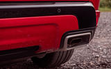 Land Rover Range Rover Sport HST 2019 UK first drive review - exhaust