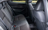 12 Mazda 3 e Skyactiv X 2021 UK fd rear seats