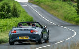 Mazda MX-5 1.5 R-Sport 2020 UK first drive review - on the road rear