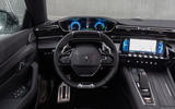 Peugeot 508 Hybrid4 2020 first drive review - dashboard