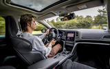 Renault Megane Sport Tourer E-Tech PHEV 2020 first drive review - Simon Davis driving