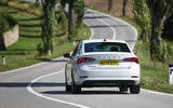 Skoda Octavia IV 2020 first drive review - on the road rear