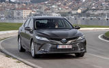 Toyota Camry 2019 European first drive review - cornering front