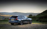 Volvo V90 Recharge T6 2020 UK first drive review - static rear
