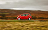 Mercedes A-Class - tracking side
