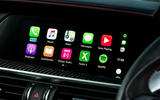 Alfa Romeo Stelvio Quadrifoglio 2018 UK RHD first drive - infotainment carplay