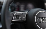 Audi A3 TFSIe 2020 UK first drive review - steering wheel