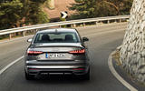 Audi A4 2019 first drive review - on the road rear