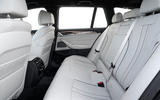 BMW 5 Series 2020 UK (LHD) first drive review - rear seats