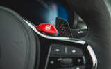 13 BMW M5 CS 2021 UK FD paddles