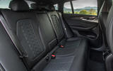 13 BMW X4 M Compeption 2021 first drive review rear seats