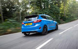 Ford Fiesta ST Edition 2020 UK first drive review - cornering rear