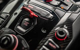 Lamborghini Aventador SVJ 2018 UK first drive review - start button