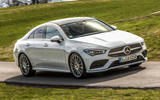Mercedes-Benz CLA 2019 first drive review - on the road front