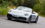 Porsche 911 Carrera 4S Cabriolet 2019 UK first drive review - on the road front