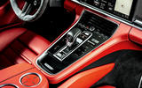 Porsche Panamera e-Hybrid 2020 UK first drive review - centre console