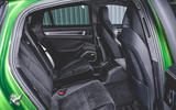 Porsche Panamera GTS 2019 UK first drive review - rear seats