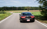 Porsche Taycan 2020 first drive review - road driving rear