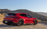 13 Porsche Taycan GTS Sport Turismo 2021 first drive review static rear