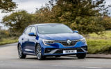 Renault Megane Sport 2020 UK first drive review - cornering front