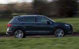 Seat Tarraco 2019 UK first drive review - on the road side