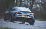 13 Toyota GR Supra 2 litre 2021 UK first drive review on road rear