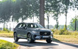 13 Volvo XC60 T8 PHEV 2021 first drive review on road front