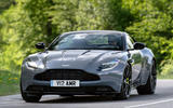 Aston Martin DB11 AMR 2018 review on the road front