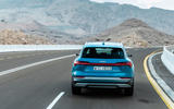 Audi E-tron quattro 2018 first drive review - on the road rear