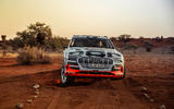Audi e-Tron 2019 prototype first drive review - offroad front