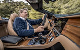 Bentley Continental GT convertible 2019 first drive review - Steve Cropley driving