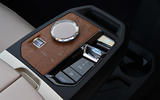 14 BMW iX xDrive40 2021 UK first drive review centre console