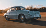 14 Electrogenic Porsche 356 2022 first drive review track front
