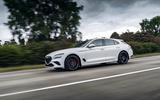14 Genesis G70 Shooting Brake 2022 UK first drive review on road front
