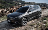 Jeep Cherokee Limited 2018 first drive review static offroad front