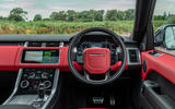 Land Rover Range Rover Sport HST 2019 UK first drive review - dashboard