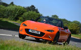 Mazda MX-5 30th Anniversary Edition 2019 UK first drive review - cornering front